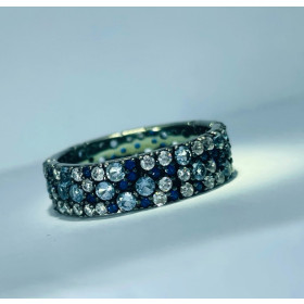 Серебряное кольцо 925* с чернением